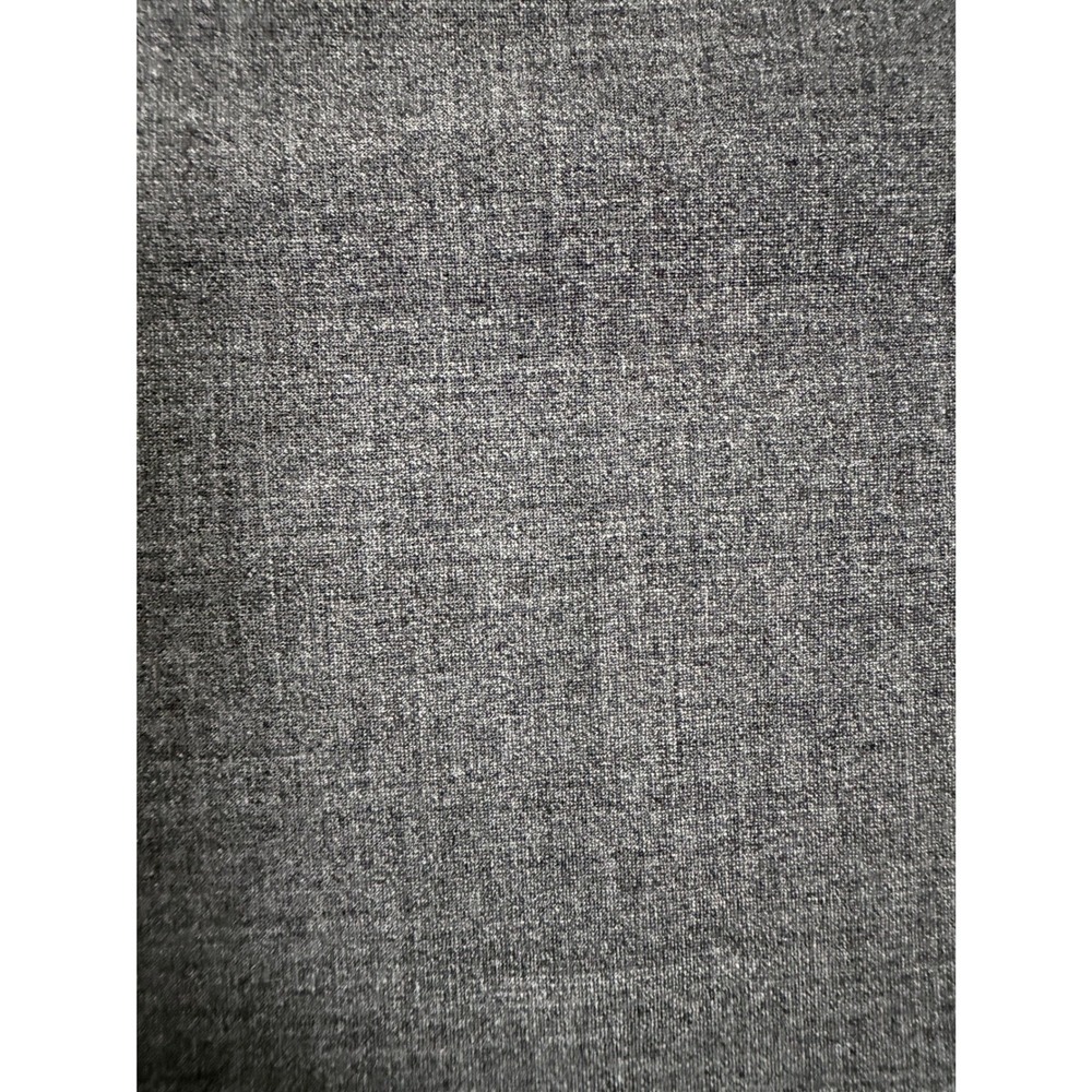 Talbots Signature Pants Women 16 Grey Heathered Straight Wool Blend Professional - Picture 7 of 9